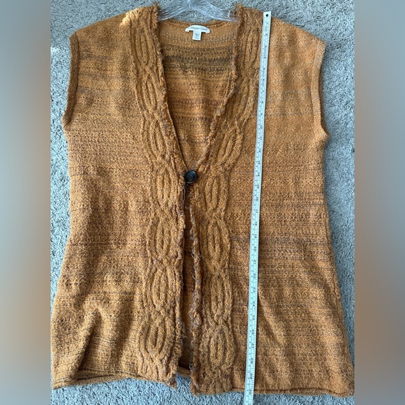 Coldwater Creek Sleeveless Cardigan - Picture 8 of 8